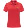 Polo deportivo de manga corta para mujer Monzha Roly Rojo detalle 41