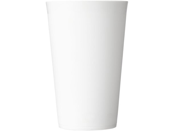 Vaso de plástico de 300 ml Drench Blanco detalle 4