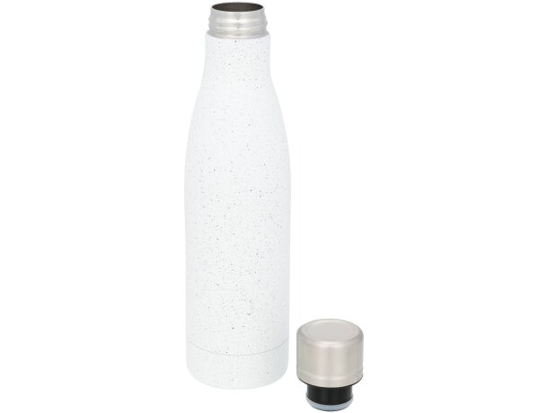 Botellas térmica acabado moteado de acero inoxidable 500ml Vasa Blanco detalle 7