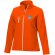 Chaqueta softshell Orion con microforro para mujer Naranja detalle 7