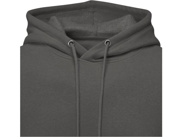 Sudadera con capucha Charon para hombre con interior afelpado Gris tormenta detalle 41