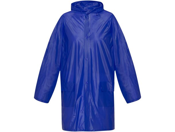 Chubasquero Ada impermeable PVC 90 g/m² talla única unisex Azul real detalle 7
