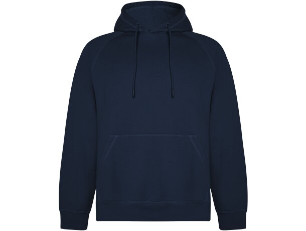 Sudadera unisex algodón orgánico Vinson Roly con capucha Rojo detalle 35