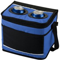 Bolsa isotérmica para 12 latas personalizada azul medio Bolsa isotérmica para 12 latas personalizada azul medio