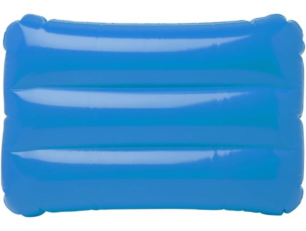 Almohada hinchable para playa Sunny en PVC resistente al agua Azul detalle 3