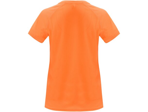 Camiseta deportiva manga corta mujer Bahrain Roly técnica detalle 46