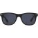 Gafas de sol Sun Ray en plástico reciclado con lentes UV400 Negro intenso detalle 2
