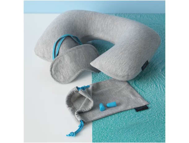 Combo Viaje: Almohada Cuello Cervical + Antifaz + Neceser