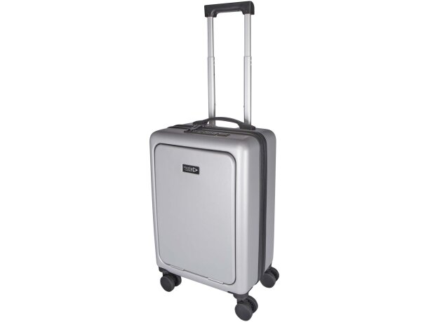 Trolley cabina reciclado GRS Rover Pro con puerto USB Plateado detalle 9