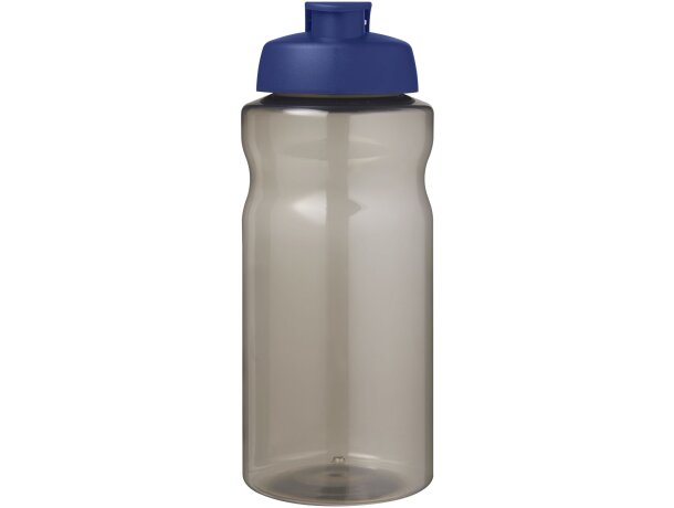 Bidón deportivo H2O Active Eco Big Base reciclado oceánico Carbón/azul detalle 19