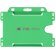 Porta credencial original de formato horizontal pp Verde detalle 8