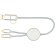 Cable 5 en 1 Alasia aluminio reciclado carga rápida Plateado detalle 17