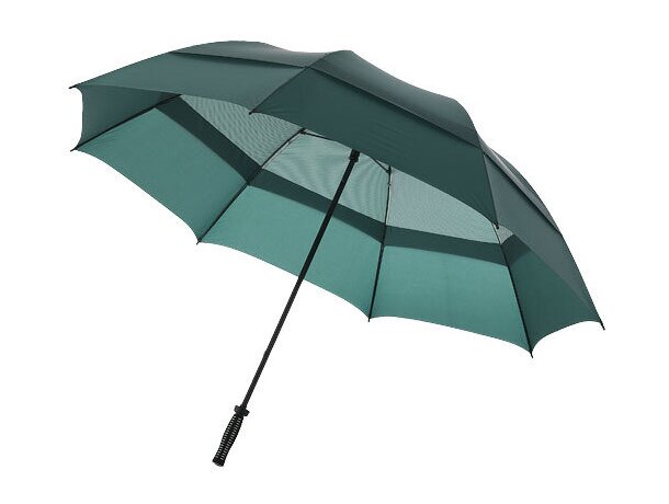 Paraguas anti tormenta de 32" economico verde Paraguas anti tormenta de 32" economico verde