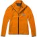 Chaqueta de forro con cremallera completa de mujer Brossard Naranja detalle 17