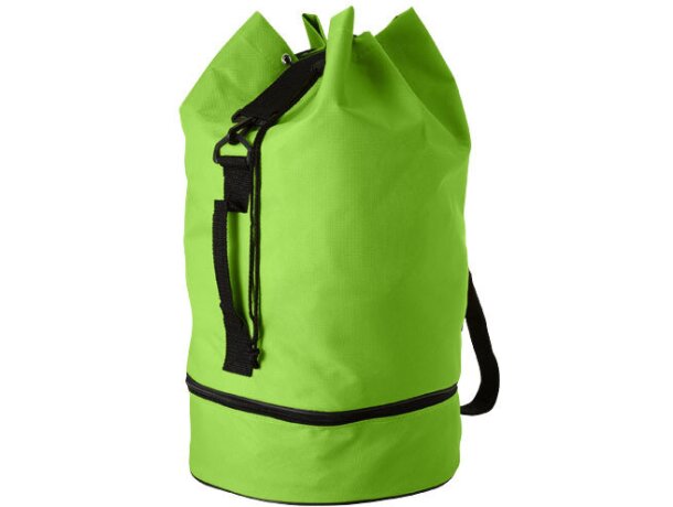 Petate con doble compartimento personalizado verde claro Petate con doble compartimento personalizado verde claro