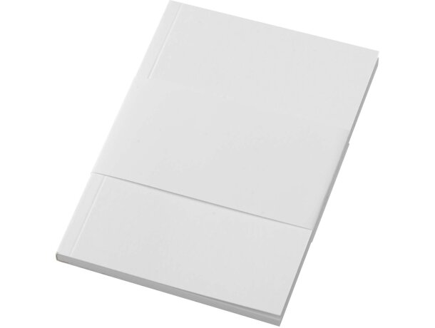 Libreta A6 tapa blanda Novella Austen papel FSC Blanco detalle 5