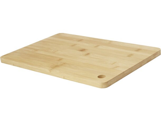 Tabla de cortar bambú Harp sostenible y versátil Natural detalle 6