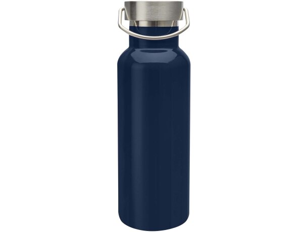 Botella térmica Thor 500ml con acero inoxidable reciclado Azul marino detalle 27