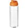 H2O Active® Vibe Bidón deportivo con tapa Flip de 850 ml Transparente/naranja