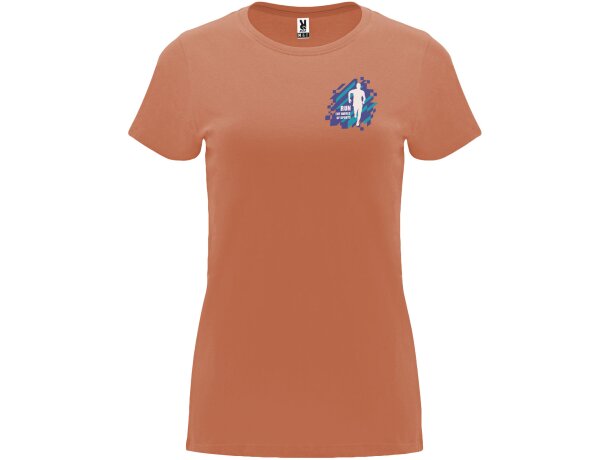 Camiseta manga corta mujer Capri Roly 100% algodón 170 g/m² detalle 73
