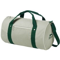 Bolsa deportiva con forma de tubo Slazenger grabada gris Bolsa deportiva con forma de tubo Slazenger grabada gris