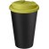 Americano® Eco Vaso reciclado de 350 ml con tapa antigoteo Lima/negro intenso