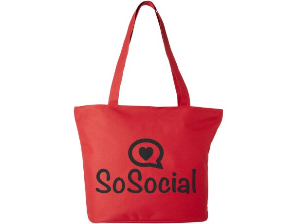 Bolsa Tote de playa con cremallera Panama personalizada