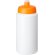 Baseline® Plus Bidón deportivo con tapa de 500 ml con asa Blanco/naranja