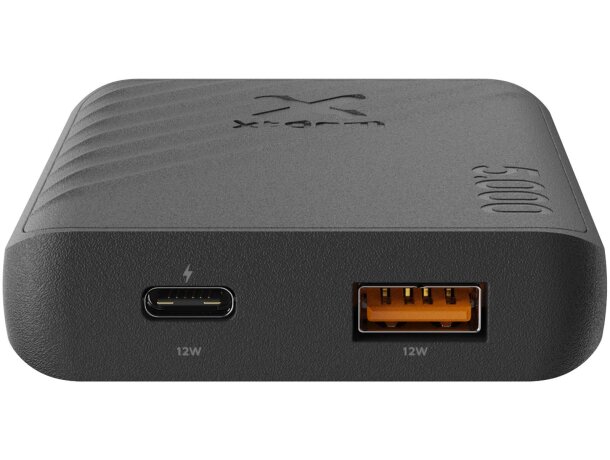 Batería externa carga rápida Xtorm Go2 5000mAh FastCharge Negro intenso detalle 7