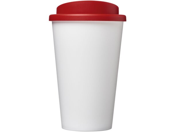Vaso térmico Americano 350 ml con aislamiento de doble pared Blanco/rojo detalle 30