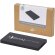 Batería externa Connect de aluminio reciclado con 5000 mAh Negro intenso detalle 1