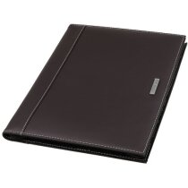 Portafolios tamaño A4 con cremallera personalizado marrón Portafolios tamaño A4 con cremallera personalizado marrón