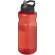 Bidón deportivo H2O Active Eco Big Base 1 litro reciclado Rojo/negro intenso