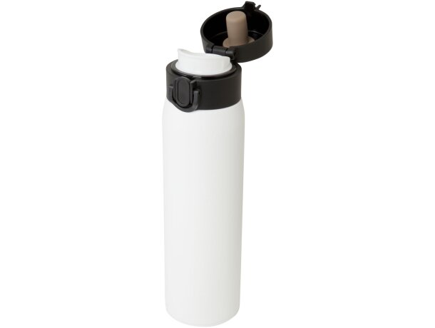 Termo Sika 450ml con aislamiento térmico de acero reciclado Blanco detalle 4