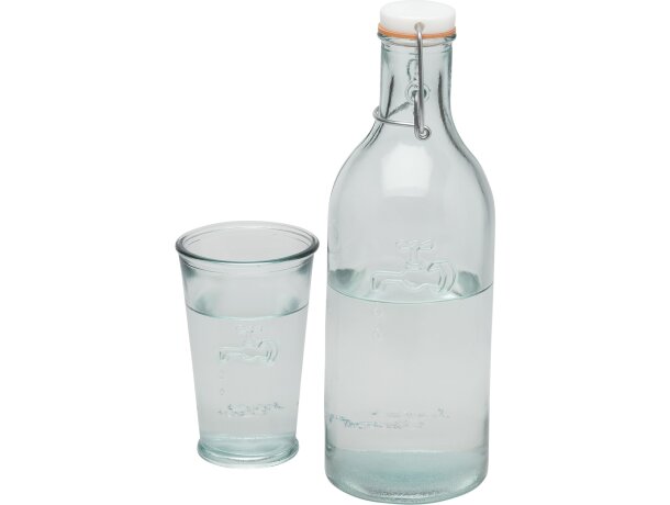 Set de botella de cristal con vasos Set de botella de cristal con vasos