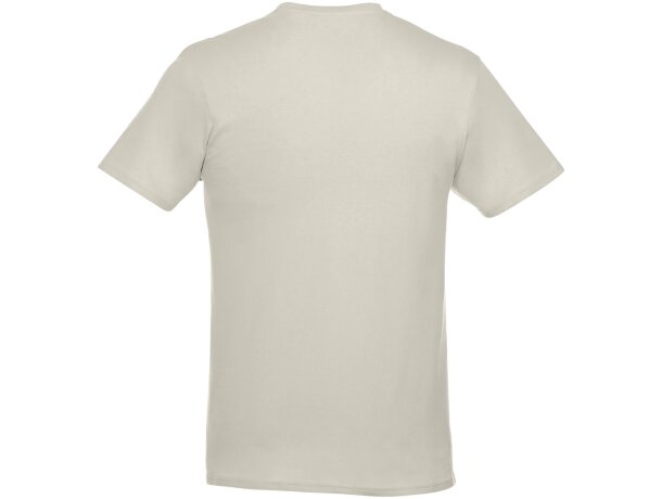 Camiseta de manga corta para hombre Heros Gris claro detalle 131