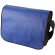 Bandolera de polipropileno no tejido azul medio