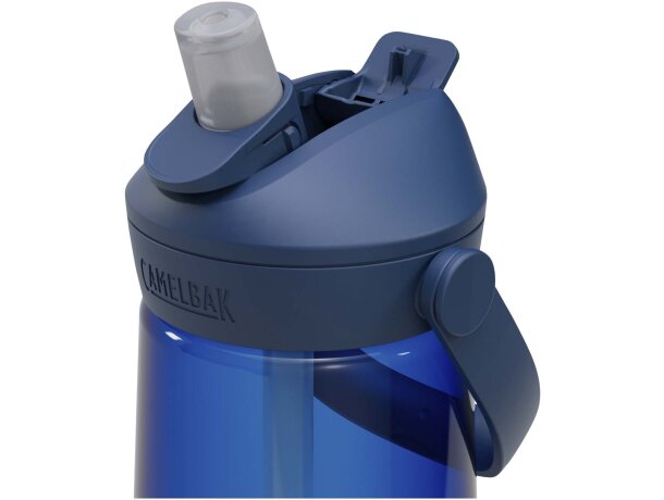 Botella 750ml Tritan Renew CamelBak Thrive Flip con pajita Azul real detalle 12