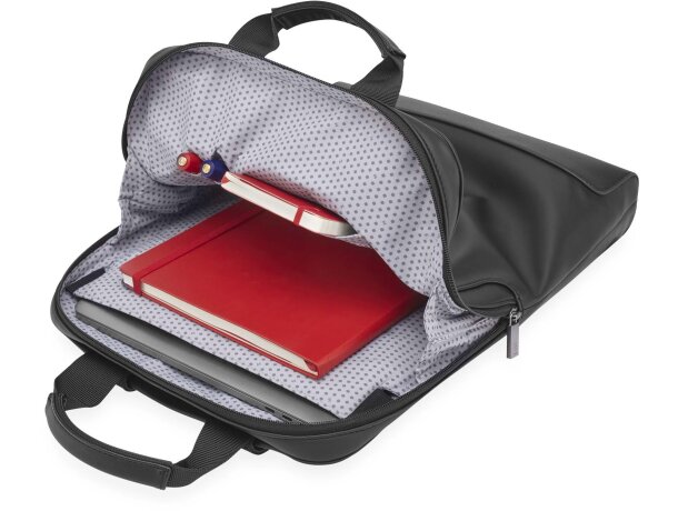 Funda vertical Moleskine Classic para dispositivos 15 pulgadas Negro intenso detalle 4