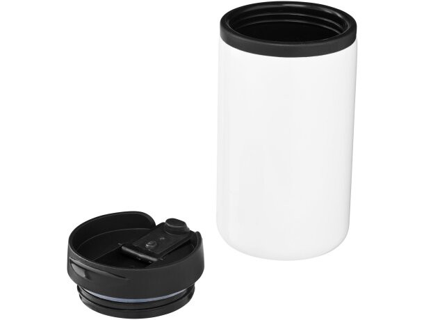 Vaso térmico 250ml acero inoxidable reciclado Mojave RCS Blanco detalle 3