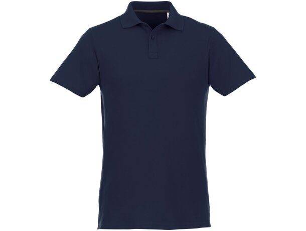 Polo de manga corta para hombre Helios Azul marino detalle 28