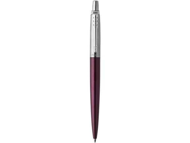 Bolígrafo "jotter" Bond Street Black Ct Morado/plateado detalle 20