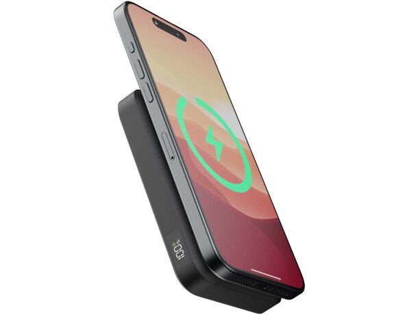 Batería externa inalámbrica magnética Xtorm FS5W101 Negro intenso detalle 3