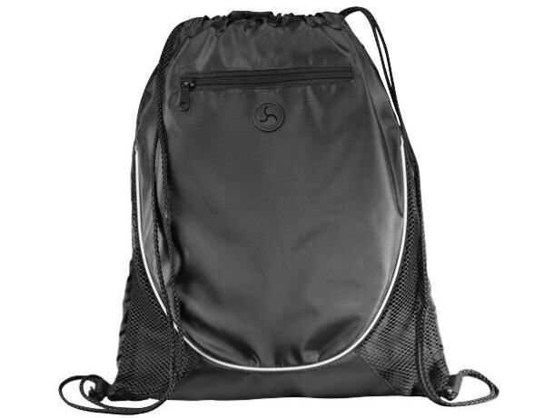 Mochila con cuerdas con lateral de rejilla grabado
