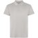 Polo manga corta unisex Cobain Roly acabado vintage Gris