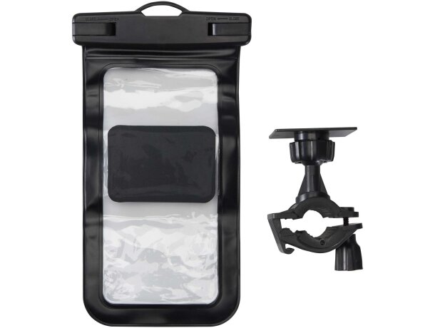 Soporte universal para teléfono Clutcha con fijación bicicleta Negro intenso detalle 4