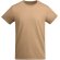 Camiseta manga corta infantil algodón orgánico Breda Roly Naranja griego