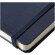 Cuaderno con cierre de banda elástica Azul marino detalle 3