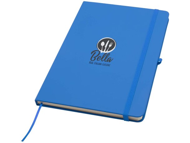 Libreta tapa dura A5 Spectrum Plus con papel certificado FSC Azul claro detalle 59