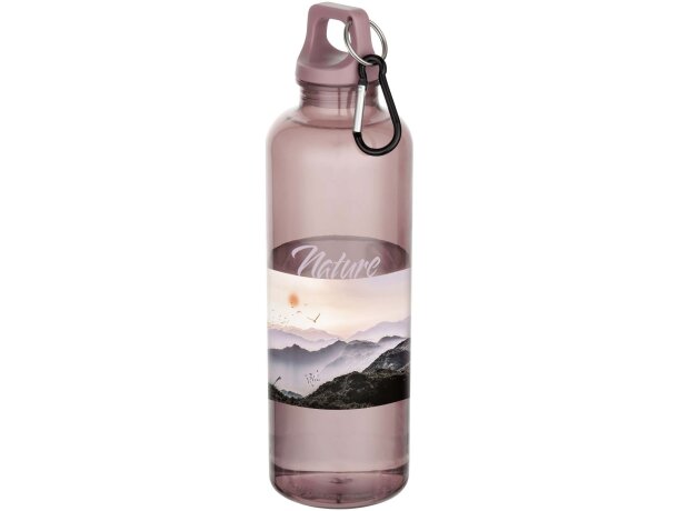 Botella Oregon 750ml PET reciclado certificado RCS con mosquetón detalle 19